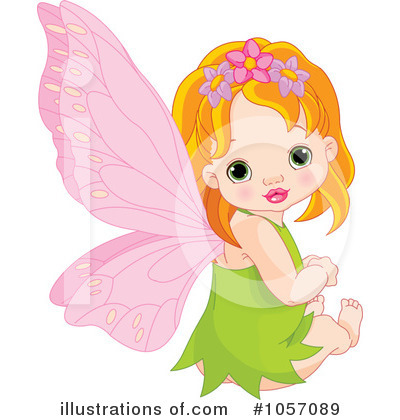 Royalty-Free (RF) Fairy Clipart Illustration by Pushkin - Stock Sample #1057089