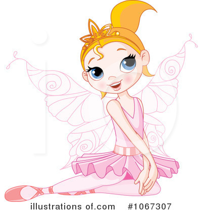 Ballerina Fairy Clipart #1067307 by Pushkin