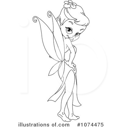 Royalty-Free (RF) Fairy Clipart Illustration by yayayoyo - Stock Sample #1074475