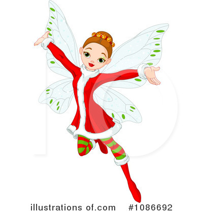 Royalty-Free (RF) Fairy Clipart Illustration by Pushkin - Stock Sample #1086692