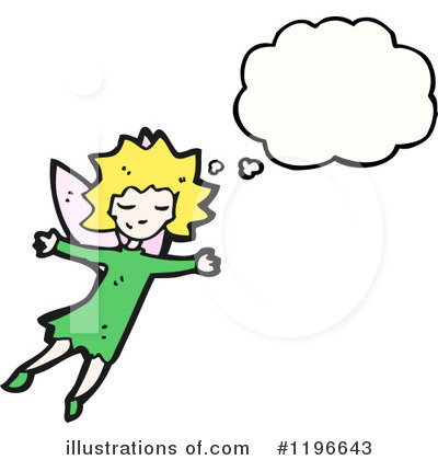 Royalty-Free (RF) Fairy Clipart Illustration by lineartestpilot - Stock Sample #1196643