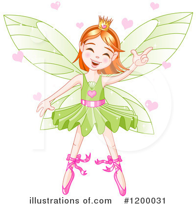 Ballerina Fairy Clipart #1200031 by Pushkin