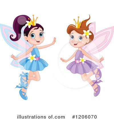 Royalty-Free (RF) Fairy Clipart Illustration by Pushkin - Stock Sample #1206070
