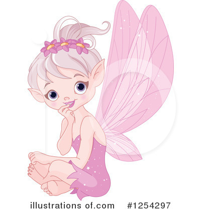 Royalty-Free (RF) Fairy Clipart Illustration by Pushkin - Stock Sample #1254297