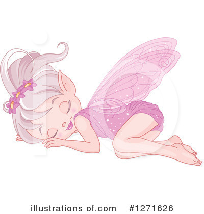 Royalty-Free (RF) Fairy Clipart Illustration by Pushkin - Stock Sample #1271626