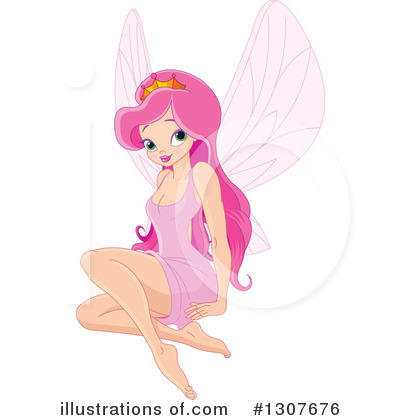 Royalty-Free (RF) Fairy Clipart Illustration by Pushkin - Stock Sample #1307676