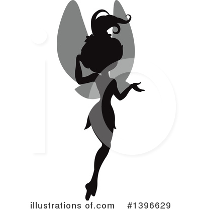 Royalty-Free (RF) Fairy Clipart Illustration by Pushkin - Stock Sample #1396629