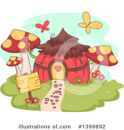 Fairy House Clipart #1399892 by BNP Design Studio