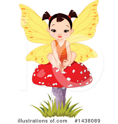 Royalty-Free (RF) Fairy Clipart Illustration by Pushkin - Stock Sample #1438089