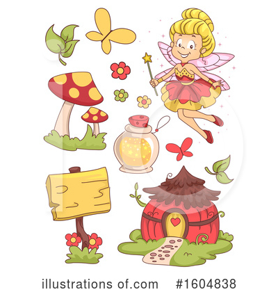 Royalty-Free (RF) Fairy Clipart Illustration by BNP Design Studio - Stock Sample #1604838
