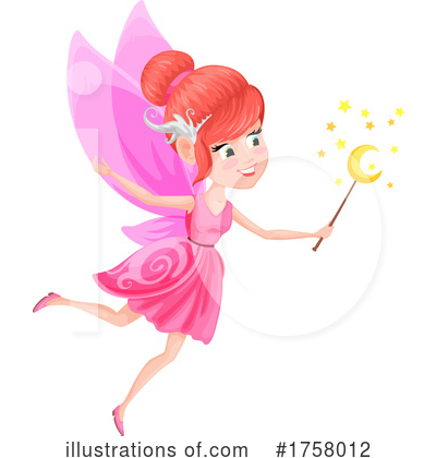 Royalty-Free (RF) Fairy Clipart Illustration by Vector Tradition SM - Stock Sample #1758012