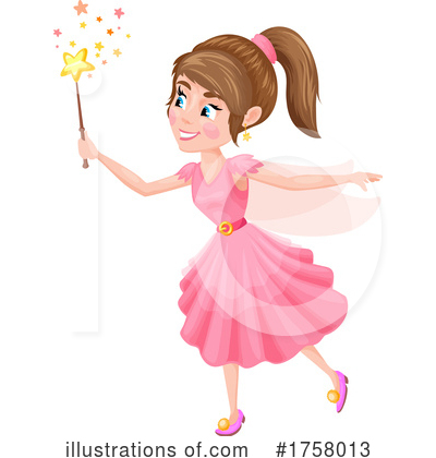 Royalty-Free (RF) Fairy Clipart Illustration by Vector Tradition SM - Stock Sample #1758013