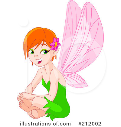 Royalty-Free (RF) Fairy Clipart Illustration by Pushkin - Stock Sample #212002