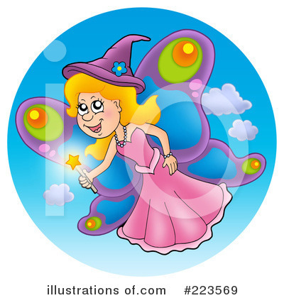 Royalty-Free (RF) Fairy Clipart Illustration by visekart - Stock Sample #223569