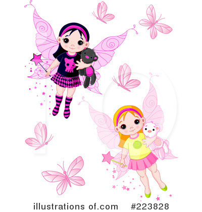 Royalty-Free (RF) Fairy Clipart Illustration by Pushkin - Stock Sample #223828