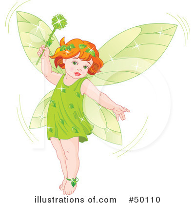 Royalty-Free (RF) Fairy Clipart Illustration by Pushkin - Stock Sample #50110