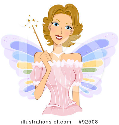 Royalty-Free (RF) Fairy Clipart Illustration by BNP Design Studio - Stock Sample #92508