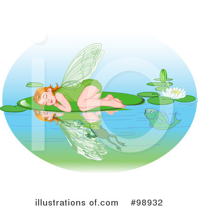 Royalty-Free (RF) Fairy Clipart Illustration by Pushkin - Stock Sample #98932