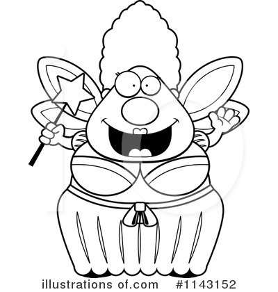 Royalty-Free (RF) Fairy Godmother Clipart Illustration by Cory Thoman - Stock Sample #1143152