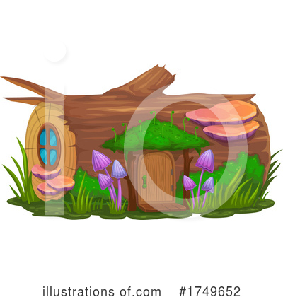 Royalty-Free (RF) Fairy House Clipart Illustration by Vector Tradition SM - Stock Sample #1749652