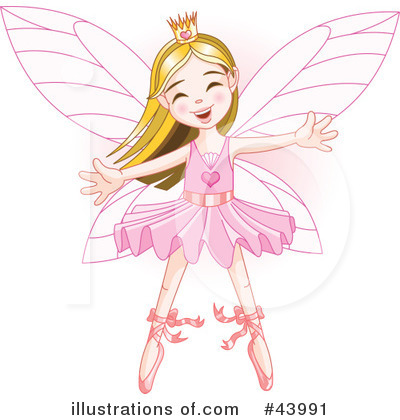 Ballerina Fairy Clipart #43991 by Pushkin