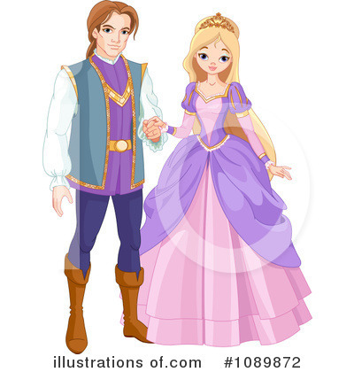Prince And Princess Clipart #1089872 by Pushkin