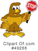Falcon Character Clipart #49266 by Mascot Junction