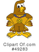 Falcon Character Clipart #49283 by Mascot Junction