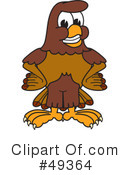 Falcon Character Clipart #49364 by Mascot Junction