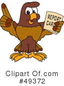 Falcon Character Clipart #49372 by Mascot Junction