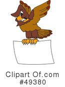 Falcon Character Clipart #49380 by Mascot Junction