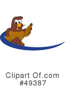 Falcon Character Clipart #49387 by Mascot Junction