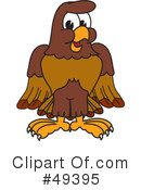Falcon Character Clipart #49395 by Mascot Junction