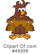 Falcon Character Clipart #49396 by Mascot Junction