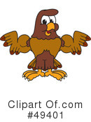Falcon Character Clipart #49401 by Mascot Junction