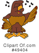 Falcon Character Clipart #49404 by Mascot Junction