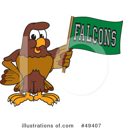 Falcon Character Clipart #49407 by Toons4Biz