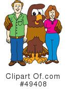 Falcon Character Clipart #49408 by Mascot Junction