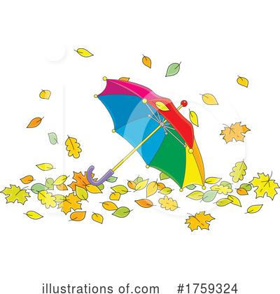Umbrella Clipart #1759324 by Alex Bannykh