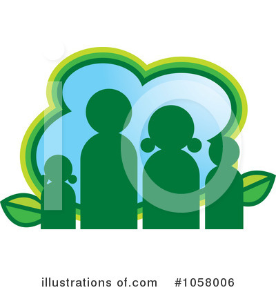 Royalty-Free (RF) Family Clipart Illustration by Lal Perera - Stock Sample #1058006