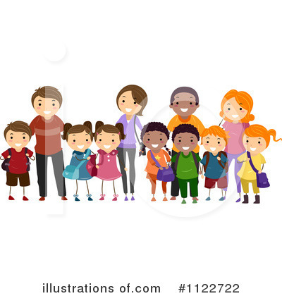 Royalty-Free (RF) Family Clipart Illustration by BNP Design Studio - Stock Sample #1122722