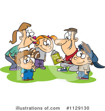 Royalty-Free (RF) Family Clipart Illustration by toonaday - Stock Sample #1129130