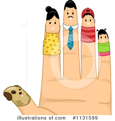 Royalty-Free (RF) Family Clipart Illustration by BNP Design Studio - Stock Sample #1131599