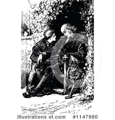 Royalty-Free (RF) Family Clipart Illustration by Prawny Vintage - Stock Sample #1147980