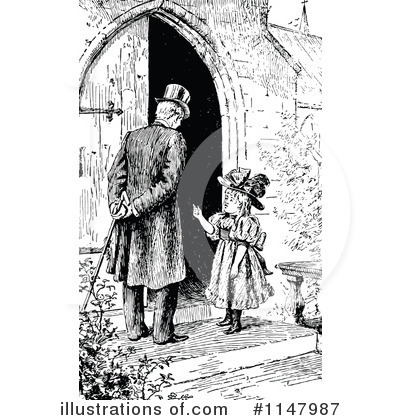 Royalty-Free (RF) Family Clipart Illustration by Prawny Vintage - Stock Sample #1147987