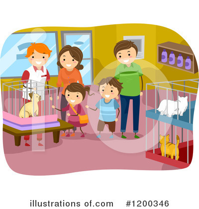 Royalty-Free (RF) Family Clipart Illustration by BNP Design Studio - Stock Sample #1200346