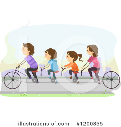Royalty-Free (RF) Family Clipart Illustration by BNP Design Studio - Stock Sample #1200355