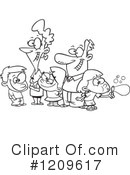 Family Clipart #1209617 by toonaday