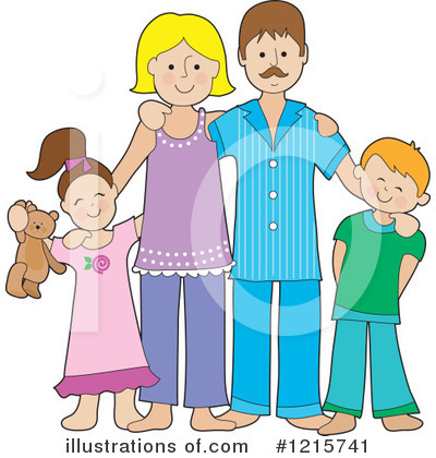 Family Clipart #1215741 by Maria Bell