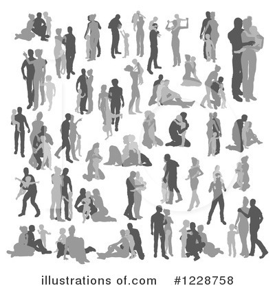 Royalty-Free (RF) Family Clipart Illustration by AtStockIllustration - Stock Sample #1228758